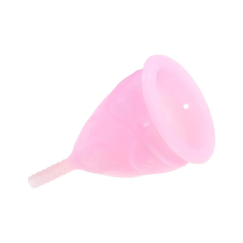 Copa Menstrual Ève Rosa Talla L Silicona Platino · FEMINTIMATE · Cuidado Íntimo y Masaje — photo 2