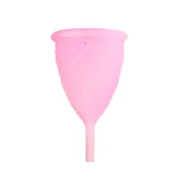 Copa Menstrual Ève Rosa Talla L Silicona Platino · FEMINTIMATE · Cuidado Íntimo y Masaje