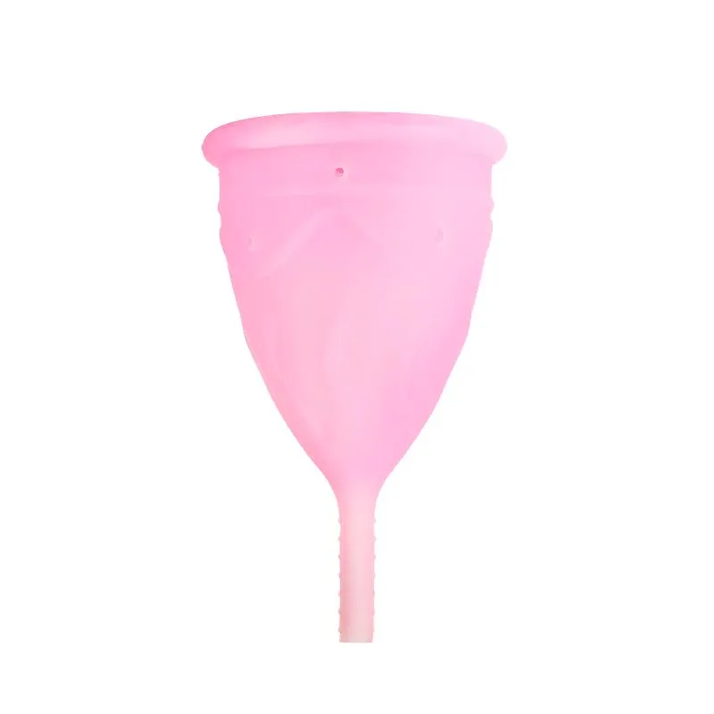 Copa Menstrual Ève Rosa Talla L Silicona Platino · FEMINTIMATE · Cuidado Íntimo y Masaje