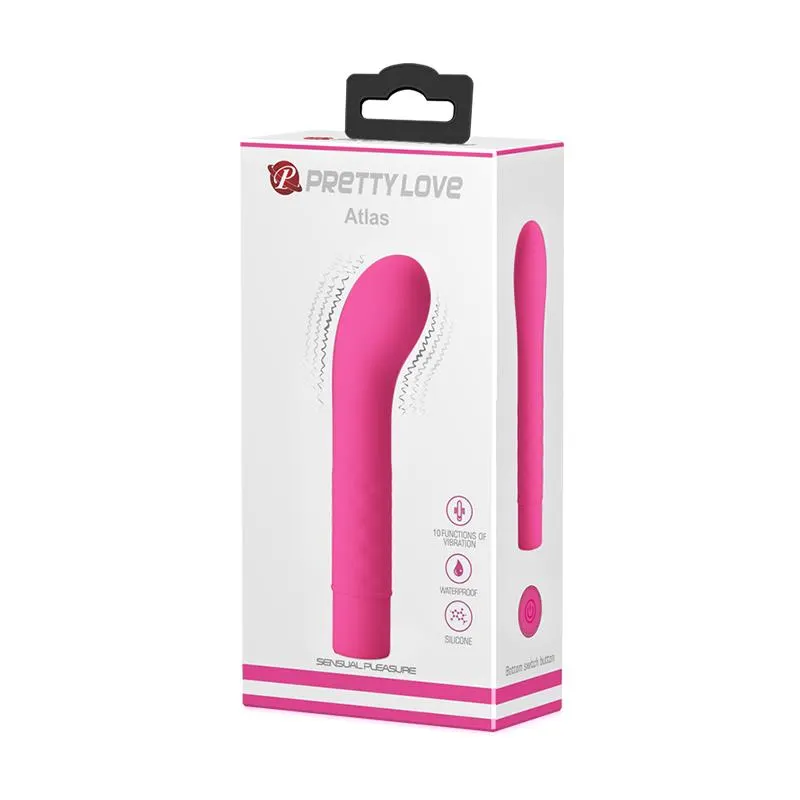 Vibrador Atlas Silicona Rosa · PRETTYLOVE · Vibradores — Foto 7