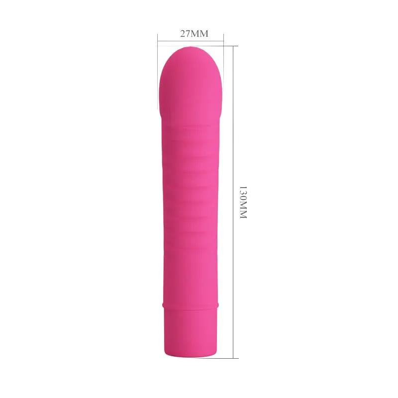 Vibrador Mick Silicona Rosa · PRETTYLOVE · Vibradores — photo 6