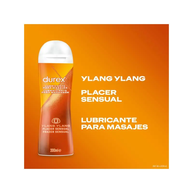 Gel de Masaje 2 en 1 Sensual Ylang Ylang 200 ml · DUREX · Lubricantes — Foto 2