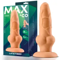Gerd Dildo Realista con Testículos 8.1 Natural · MAX & CO · Dildos