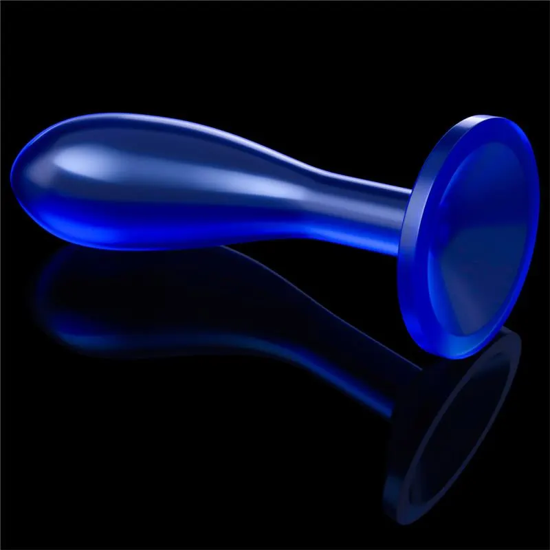 Plug Anal Flawless Azul Transparente 6 · LOVETOY · Anal — photo 2