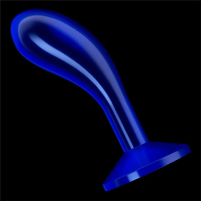 Plug Anal Flawless Azul Transparente 6 · LOVETOY · Anal — photo 4