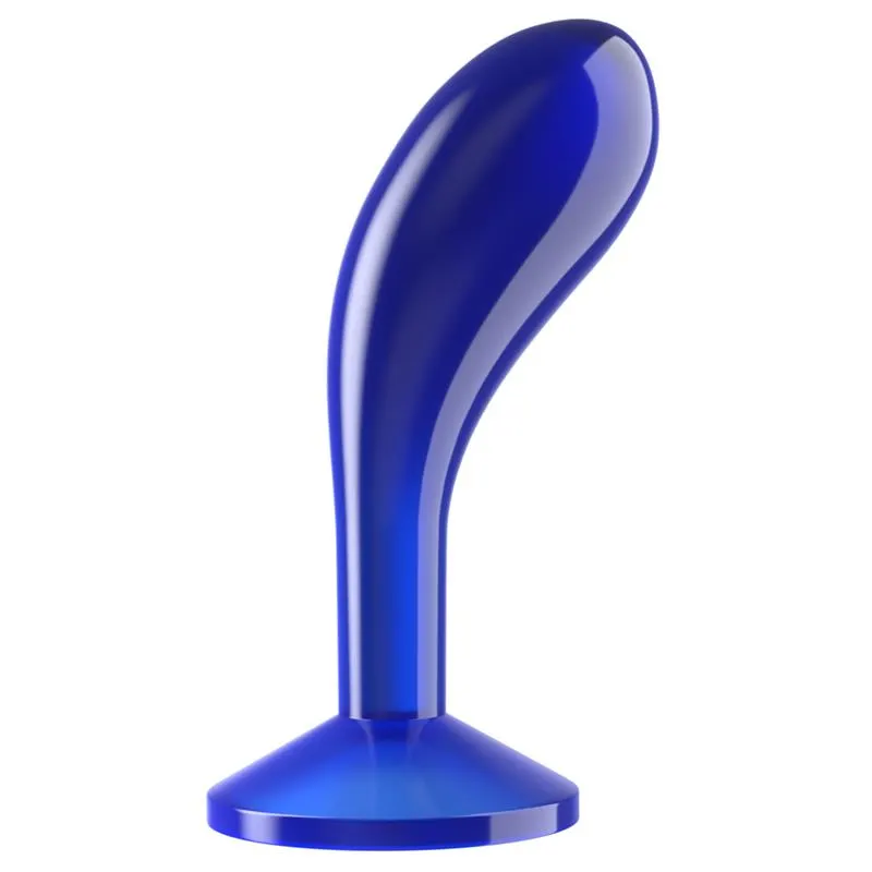 Plug Anal Flawless Azul Transparente 6 · LOVETOY · Anal