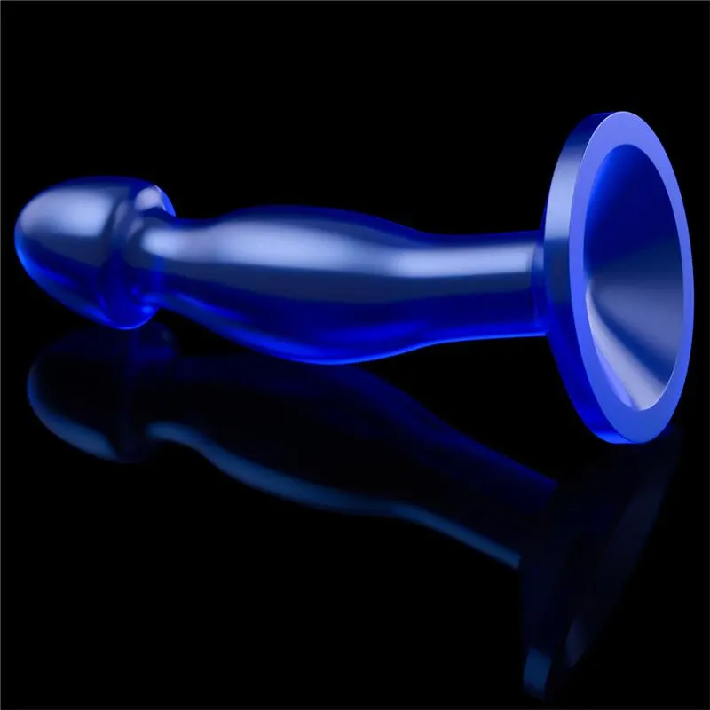 Plug Anal Flawless Azul Transparente 6.5 · LOVETOY · Anal — photo 2