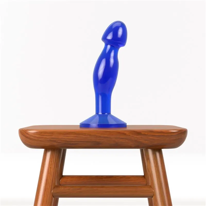 Plug Anal Flawless Azul Transparente 6.5 · LOVETOY · Anal — photo 5