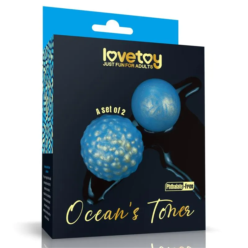 Oceans Toner Bolas Kegel Set de 2 · LOVETOY · Bolas Chinas y Salud Femenina