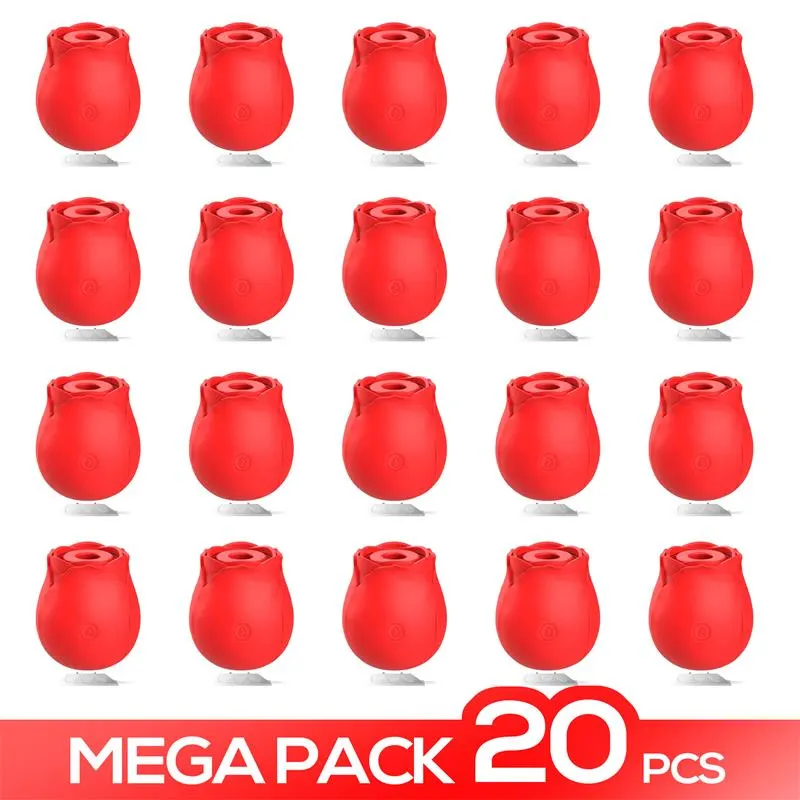Megapack 20 Rosa Estimuladora con Succión · MARTINELLA · Accesorios y Sets