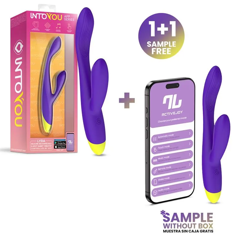 Pack 1+1 Lyra Vibrador Punto G con APP · INTOYOU APP SERIES · Accesorios y Sets
