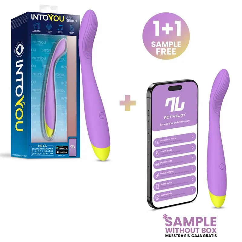 Pack 1+1 Neya Vibrador Punto G con APP · INTOYOU APP SERIES · Accesorios y Sets