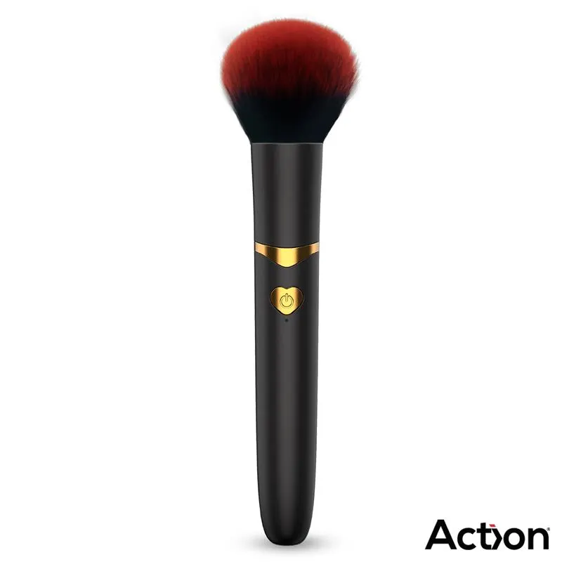 Secret Noir Estimulador Brocha de Maquillaje con Vibración Negro · ACTION · Estimuladores de Clítoris — Foto 3