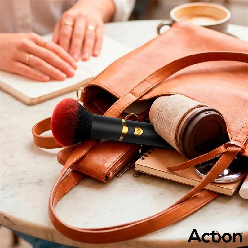 Secret Noir Estimulador Brocha de Maquillaje con Vibración Negro · ACTION · Estimuladores de Clítoris — Foto 7