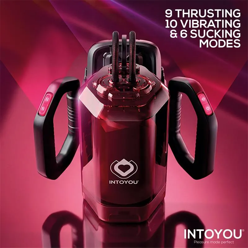 Vexor 3 in 1 Masturbador Masculino Succion, Empuje y Vibración USB-C · INTOYOU · Masturbadores Él — photo 11