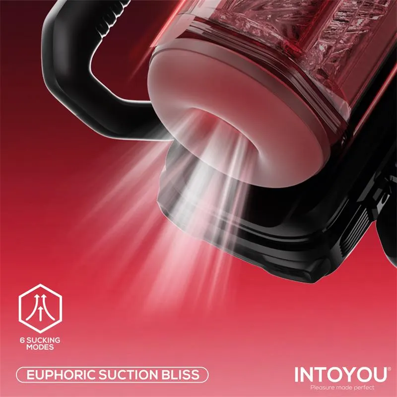 Vexor 3 in 1 Masturbador Masculino Succion, Empuje y Vibración USB-C · INTOYOU · Masturbadores Él — photo 5