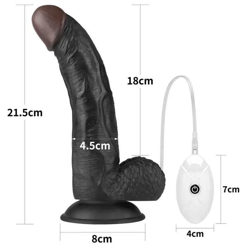Arnés Ajustable con Dildo 8.5 10 Funciones · LOVETOY · Dildos — Foto 18