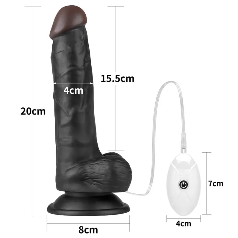 Arnés Ajustable con Dildo 10 Funciones 7.5 · LOVETOY · Dildos — Foto 18