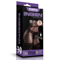 Arnés Ajustable con Dildo 10 Funciones 7.5 · LOVETOY · Dildos