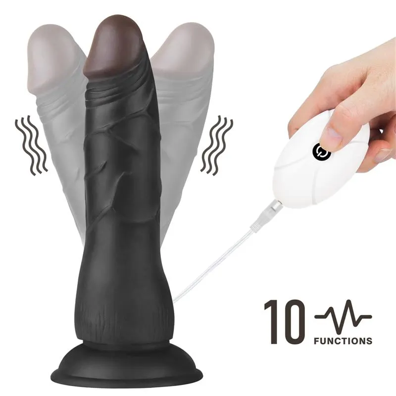 Arnés Ajustable con Dildo 10 Vibraciones 7.5 · LOVETOY · Dildos — Foto 13