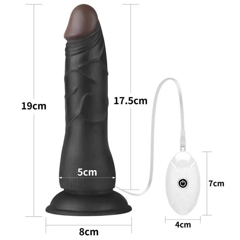 Arnés Ajustable con Dildo 10 Vibraciones 7.5 · LOVETOY · Dildos — Foto 19