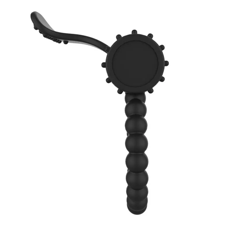 Anillo Vibrador con Bolas y Estimulador de Clítoris · A-GUSTO · A-GUSTO · Anillos para el Pene — Foto 4