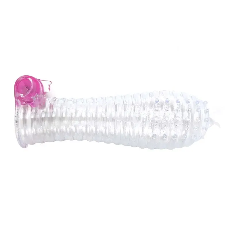 Funda para el Pene con Vibración Transparente · A-GUSTO · Fundas y Extensiones para el Pene — Foto 5