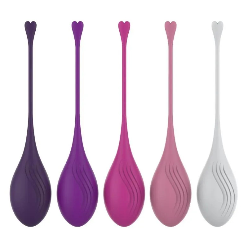 Set de 5 Bolas Kegel Diferentes Pesos · A-GUSTO · Bolas Chinas y Salud Femenina — Foto 2