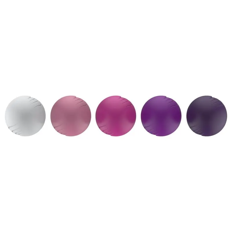 Set de 5 Bolas Kegel Diferentes Pesos · A-GUSTO · Bolas Chinas y Salud Femenina — Foto 4