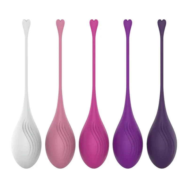 Set de 5 Bolas Kegel Diferentes Pesos · A-GUSTO · Bolas Chinas y Salud Femenina