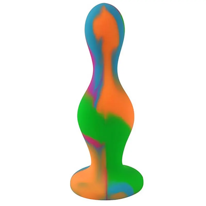 Plug Anal Multi Color Silicona · A-GUSTO · Anal — photo 2