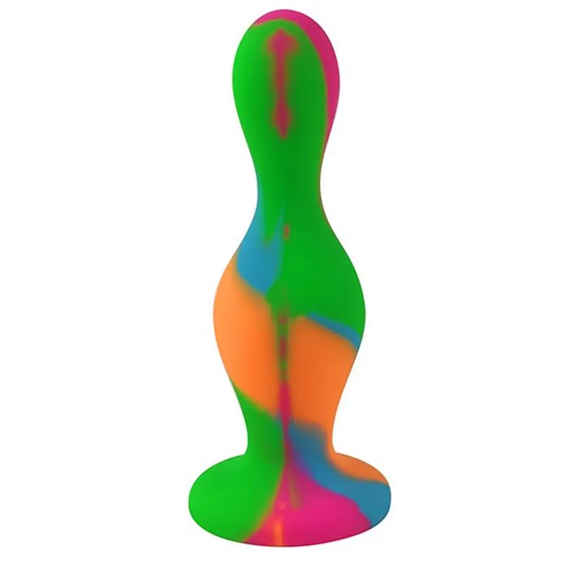 Plug Anal Multi Color Silicona · A-GUSTO · Anal — photo 3