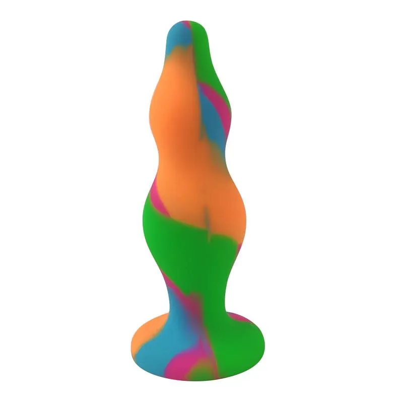 Plug Anal Silicona Multi Color · A-GUSTO · Anal — photo 2