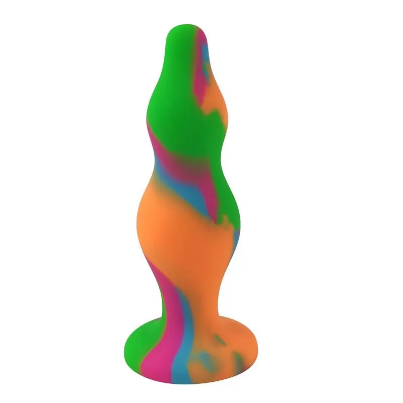 Plug Anal Silicona Multi Color · A-GUSTO · Anal — photo 3