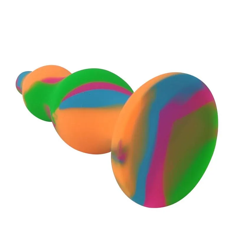 Plug Anal Silicona Multi Color · A-GUSTO · Anal — photo 4