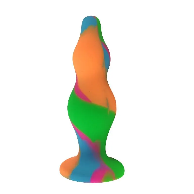 Plug Anal Silicona Multi Color · A-GUSTO · Anal — photo 6