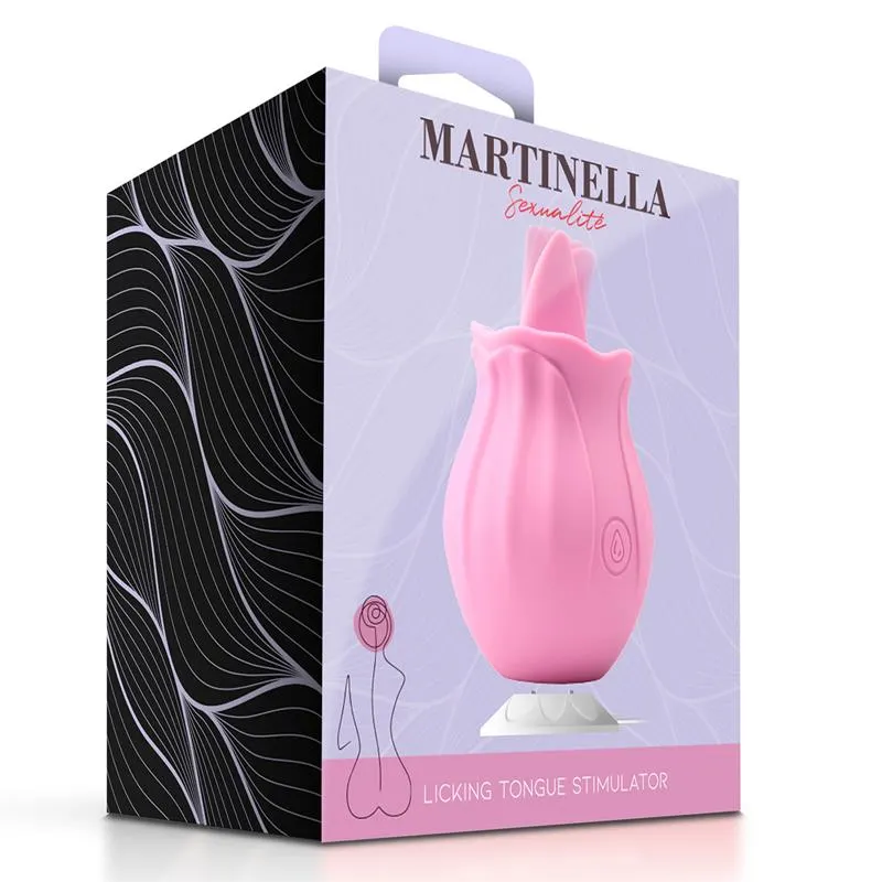 Rosa con Lengua Estimuladora USB · MARTINELLA · Estimuladores de Clítoris — Foto 7
