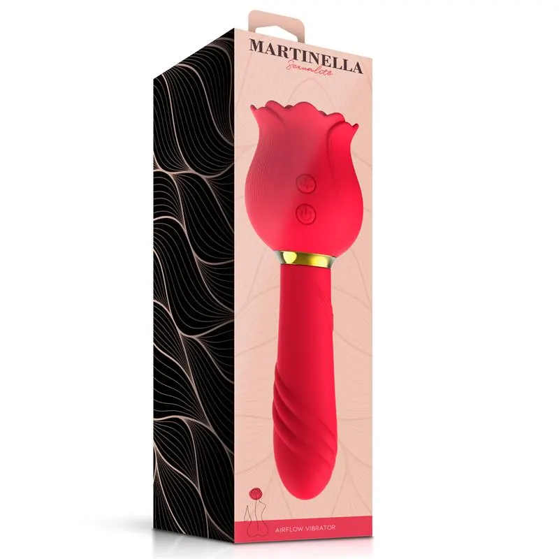 Rosa con Succion y Vibrador 2 en 1 · MARTINELLA · Estimuladores de Clítoris — Foto 6