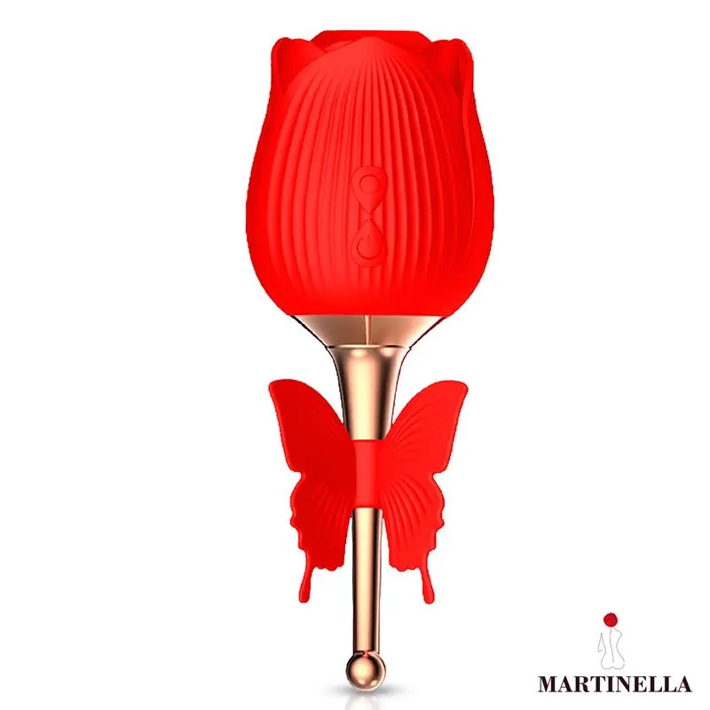 Rosa con Succión y Mariposa con Vibración · MARTINELLA · Estimuladores de Clítoris — Foto 2
