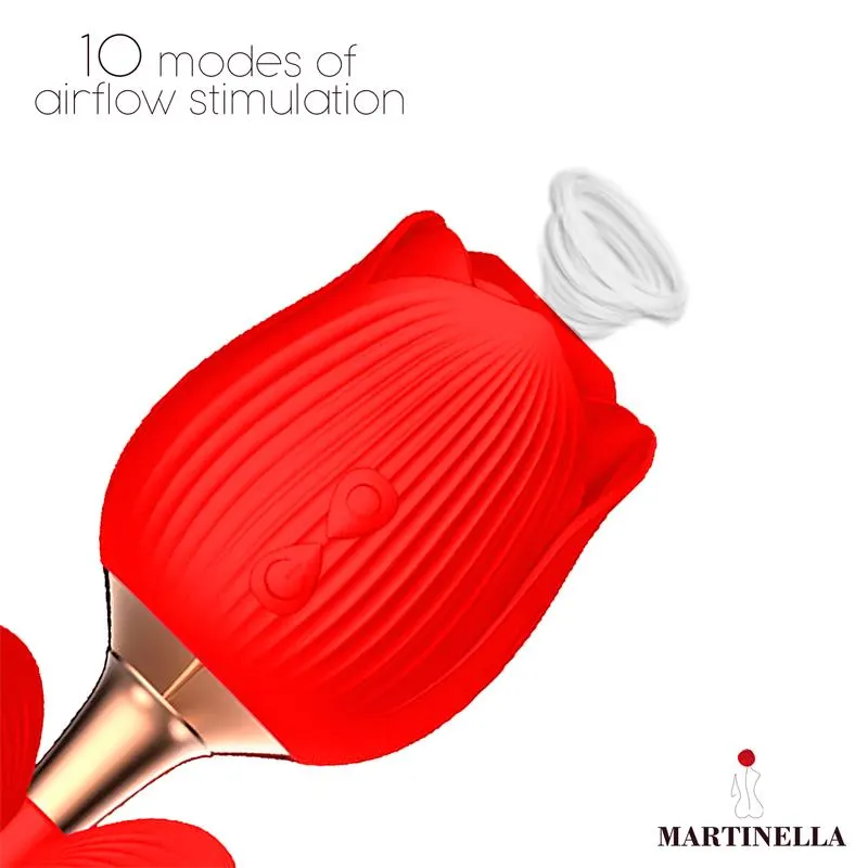 Rosa con Succión y Mariposa con Vibración · MARTINELLA · Estimuladores de Clítoris — Foto 3