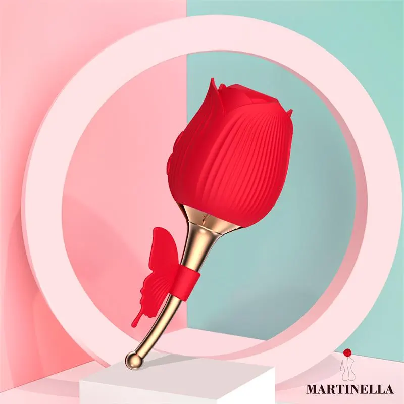 Rosa con Succión y Mariposa con Vibración · MARTINELLA · Estimuladores de Clítoris — Foto 7