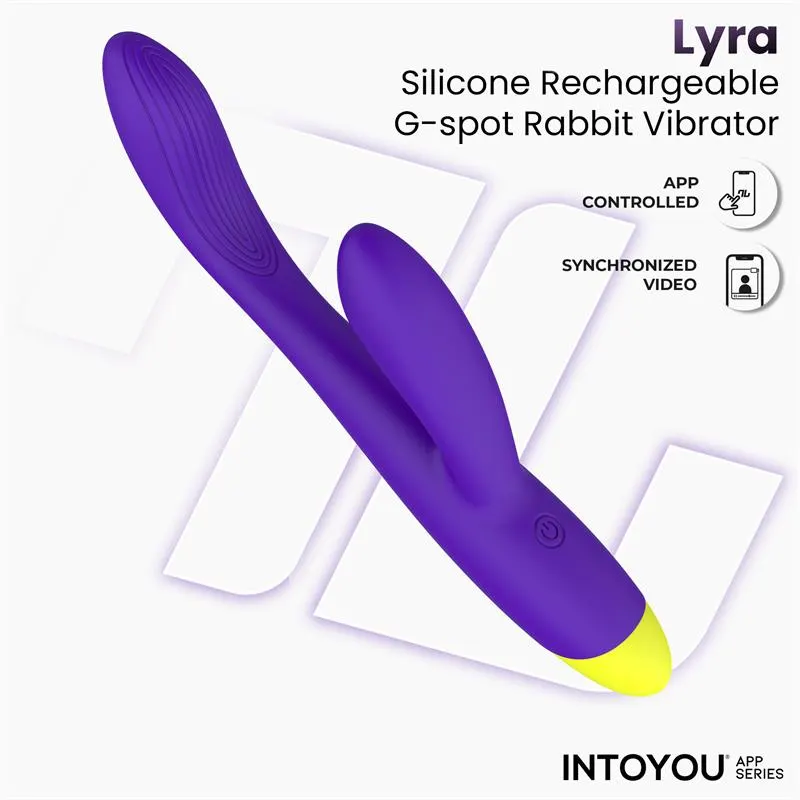 Lyra Vibrador Punto G con APP Púrpura · INTOYOU APP SERIES · Vibradores — photo 2