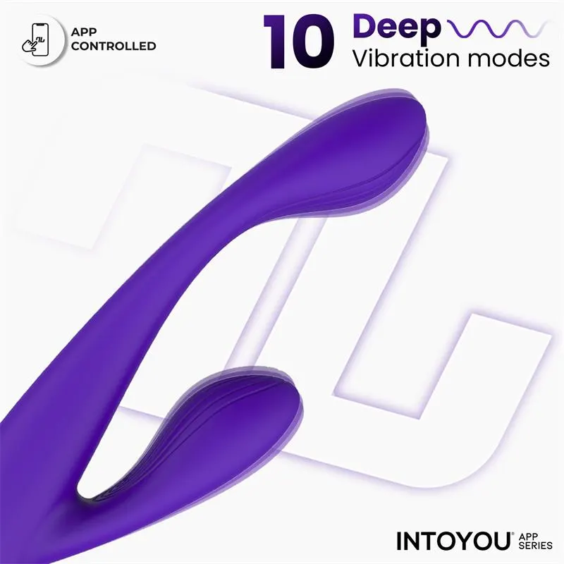 Lyra Vibrador Punto G con APP Púrpura · INTOYOU APP SERIES · Vibradores — photo 5