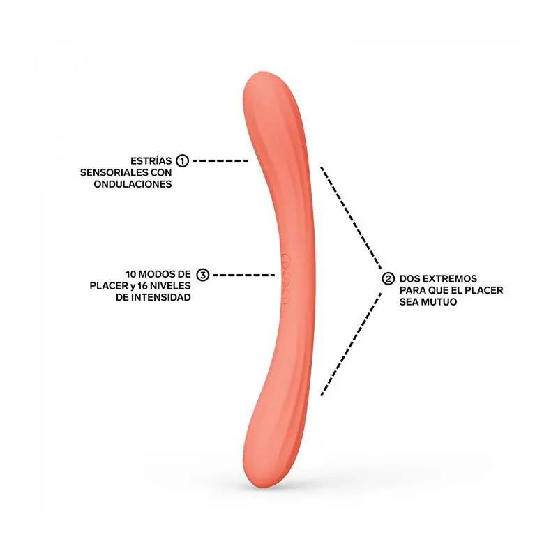 Juguete para Parejas Boomerang Coral Red · LELO · Vibradores — photo 4