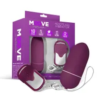 Huevo Vibrador con Control Remoto Dark Purple · MOOVE · Huevos y Balas Vibradoras
