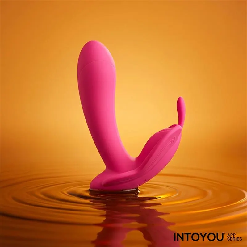 Wingy Estimulador Mariposa con APP Peach Red · INTOYOU APP SERIES · Vibradores — photo 13