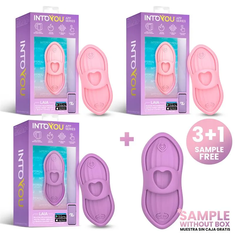 Pack 3+1 Laia Estimulador de Dedo y Funda con APP · INTOYOU APP SERIES · Accesorios y Sets