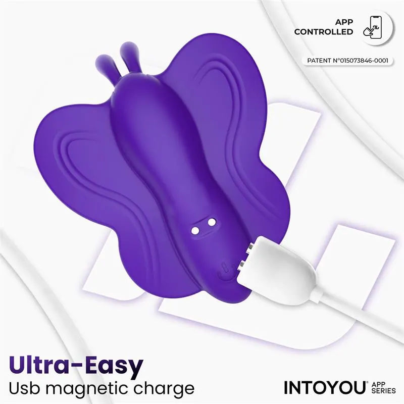 Wingy Estimulador Mariposa con APP Púrpura · INTOYOU APP SERIES · Vibradores — photo 6