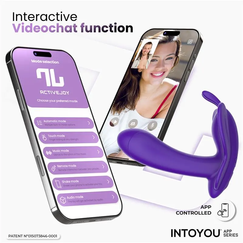 Wingy Estimulador Mariposa con APP Púrpura · INTOYOU APP SERIES · Vibradores — photo 8