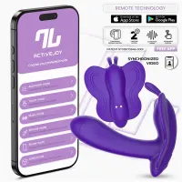 Wingy Estimulador Mariposa con APP Púrpura · INTOYOU APP SERIES · Vibradores
